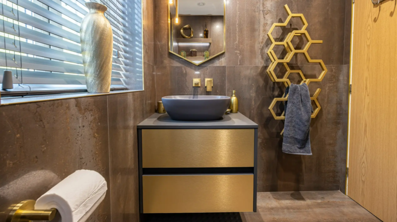 complete bathroom design installed