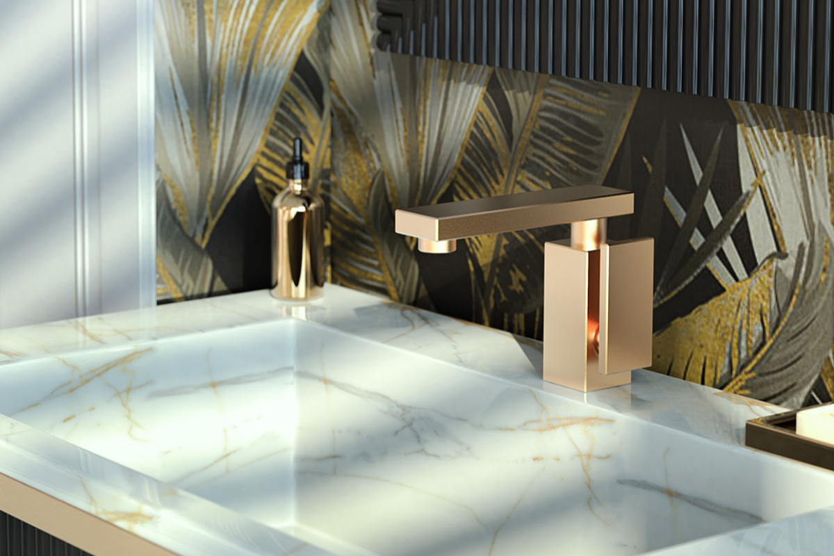 Graff Solar collection of Italian bathroom taps