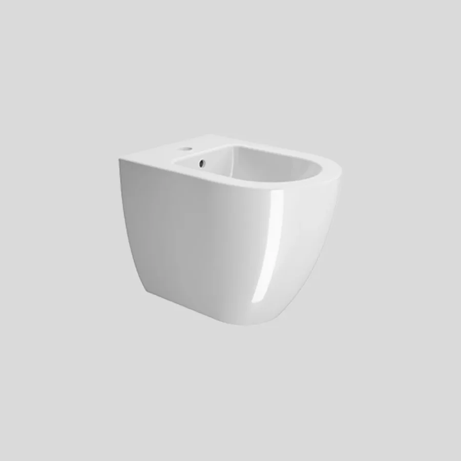 GSI Pura 55 Back To Wall Bidet