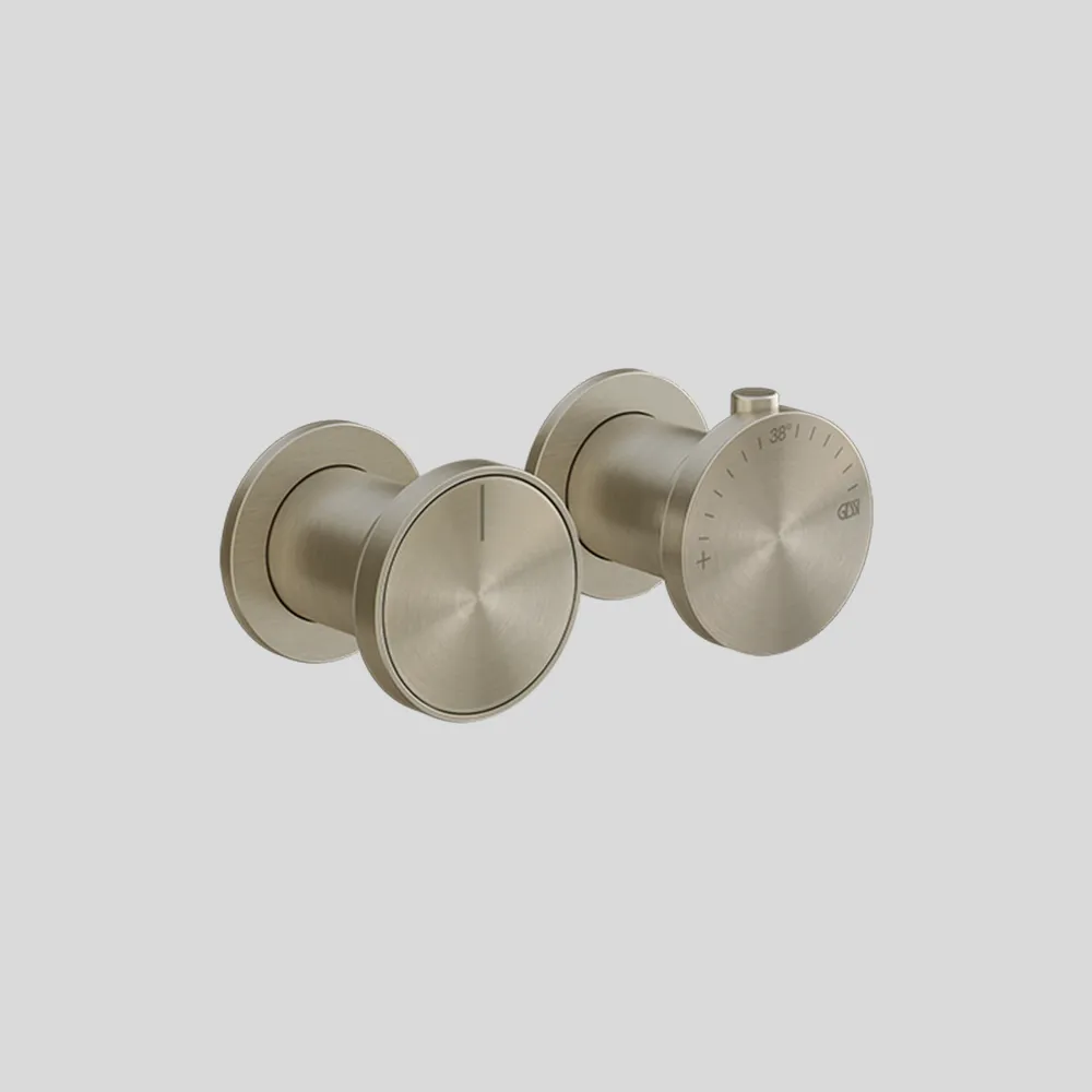 Origini 1-2-3 Outlet Thermostatic Shower Mixer 2H