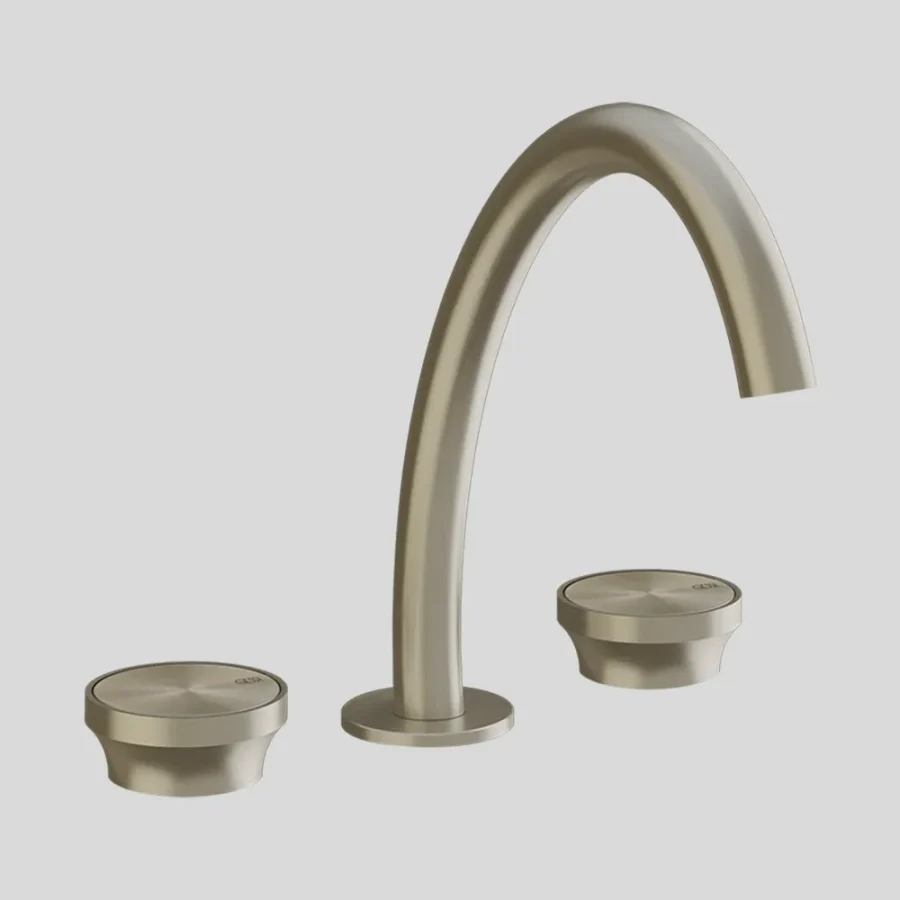 Origini 3 Hole Medium Basin Mixer Tap