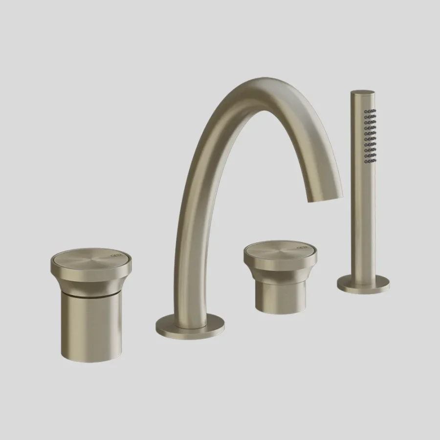 Origini 4 Hole Deck Mounted Bath Mixer