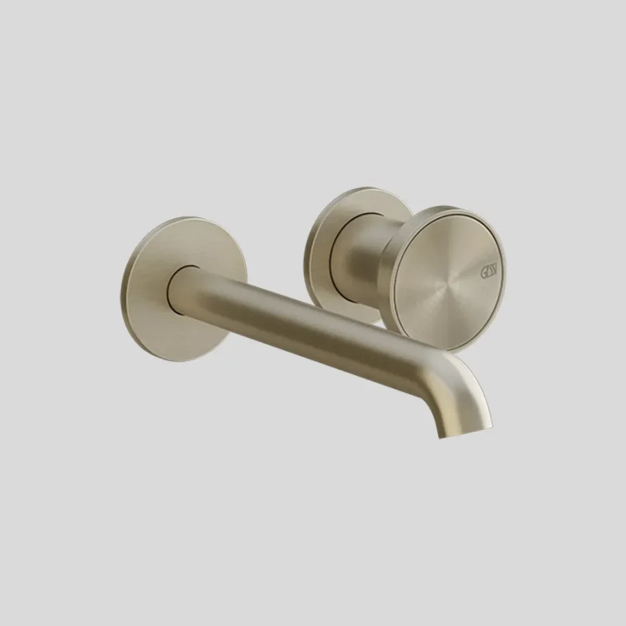 Origini 2 Hole Wall Mounted Basin Mixer Tap