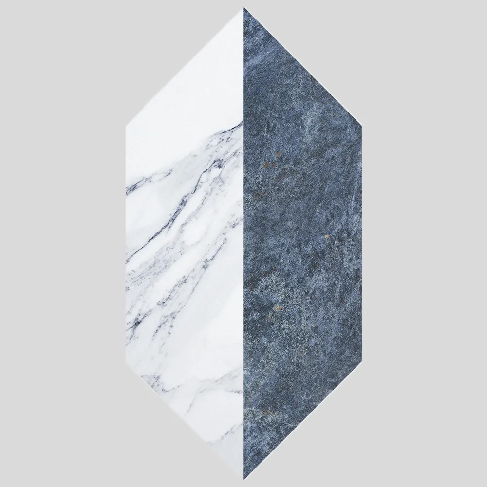 Ferro Blue Decorative Tile 22x15