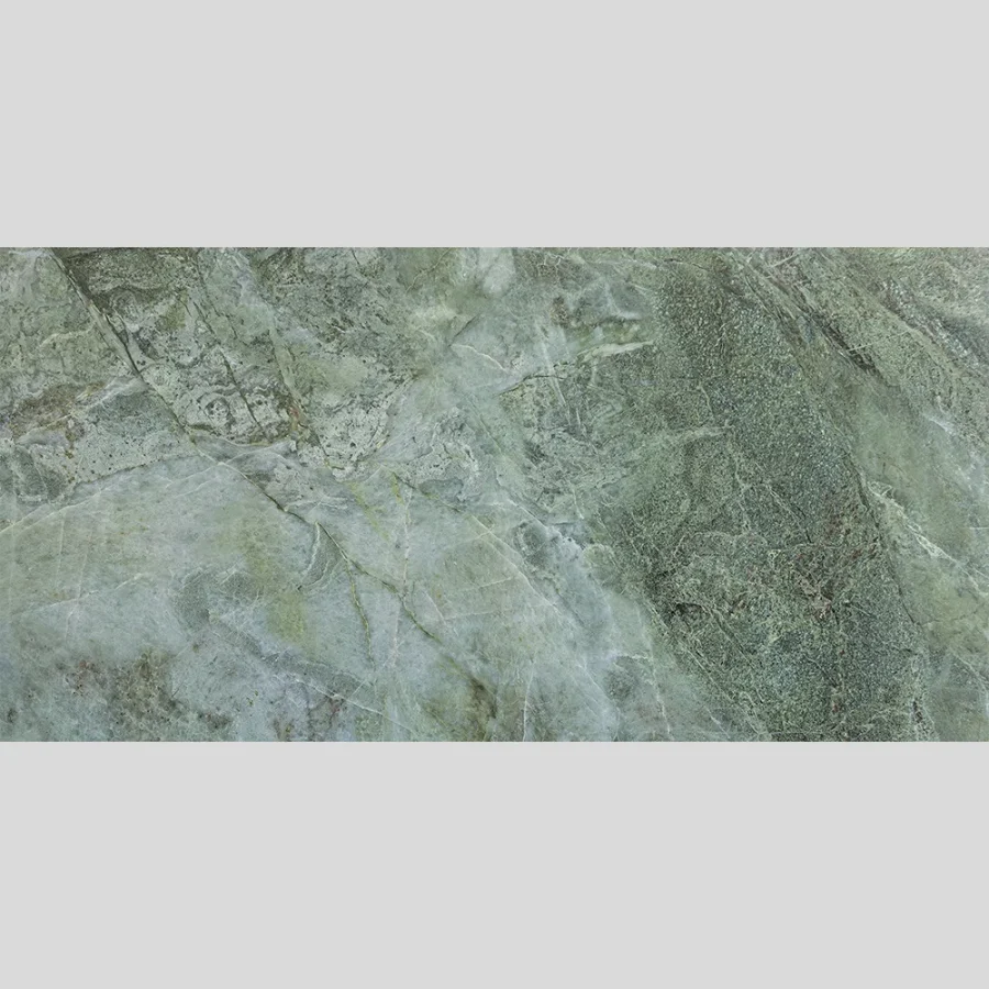 Rainforest Green Satin Porcelain Tile