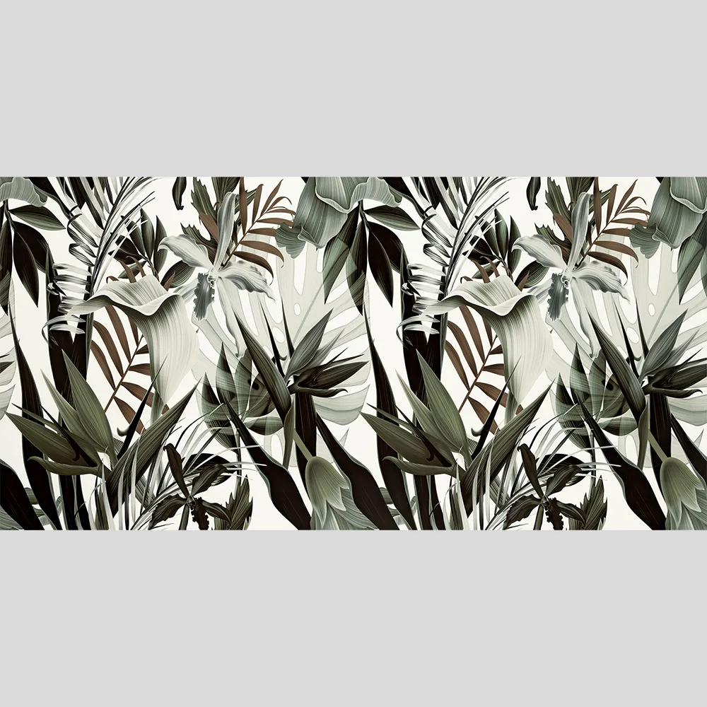 Rainforest Leaves SAT Tile