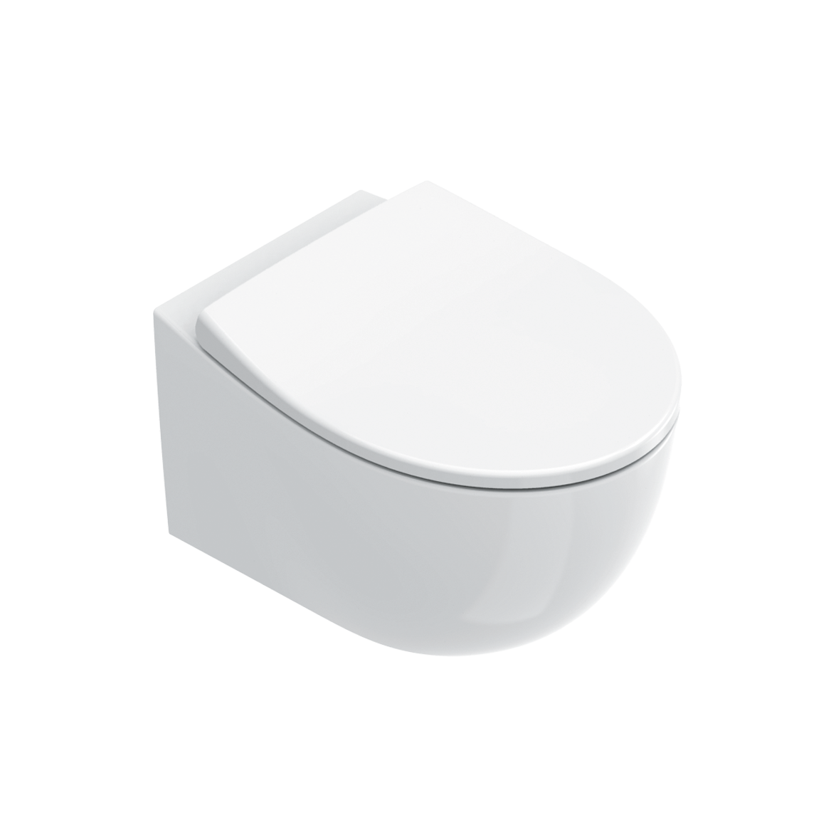 Italy Wall Hung Newflush Rimless WC 52x37 1VS53RIT00 Italy Wall Hung Newflush Rimless WC 52x37 1VS53RIT00