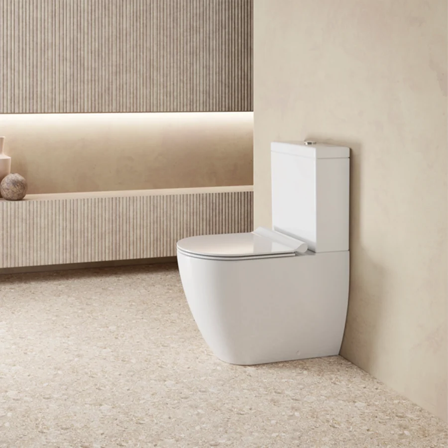 GSI Pura 63 Close Coupled Newflush Rimless Toilet