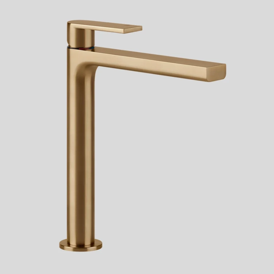 Via Manzoni Monobloc Tall Basin Mixer Tap