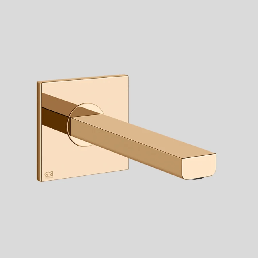 Via Manzoni Wall-mounted Short Basin Spout