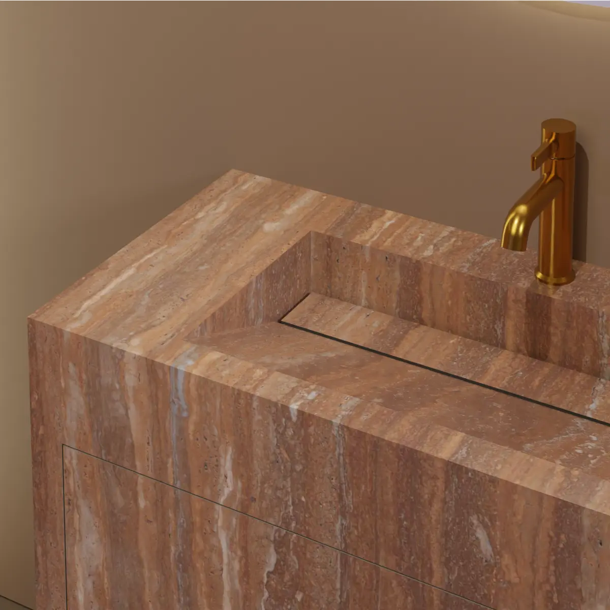 1DR 100x50x45 Roma Red - 4