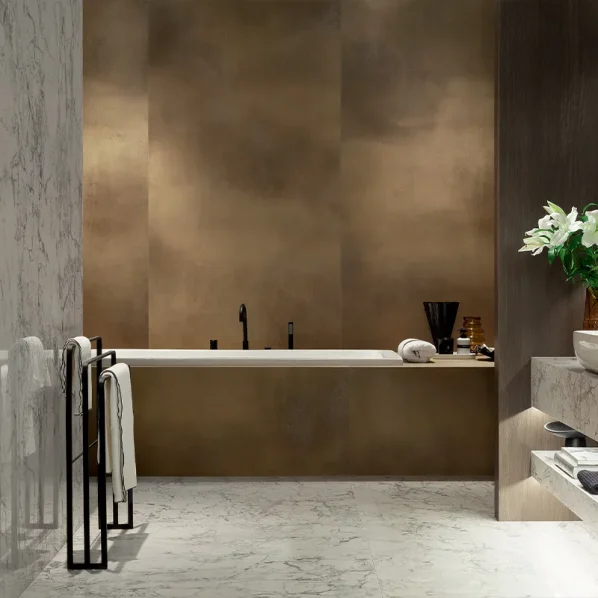 Lounge Metal STR Porcelain Tile Lifestyle 2