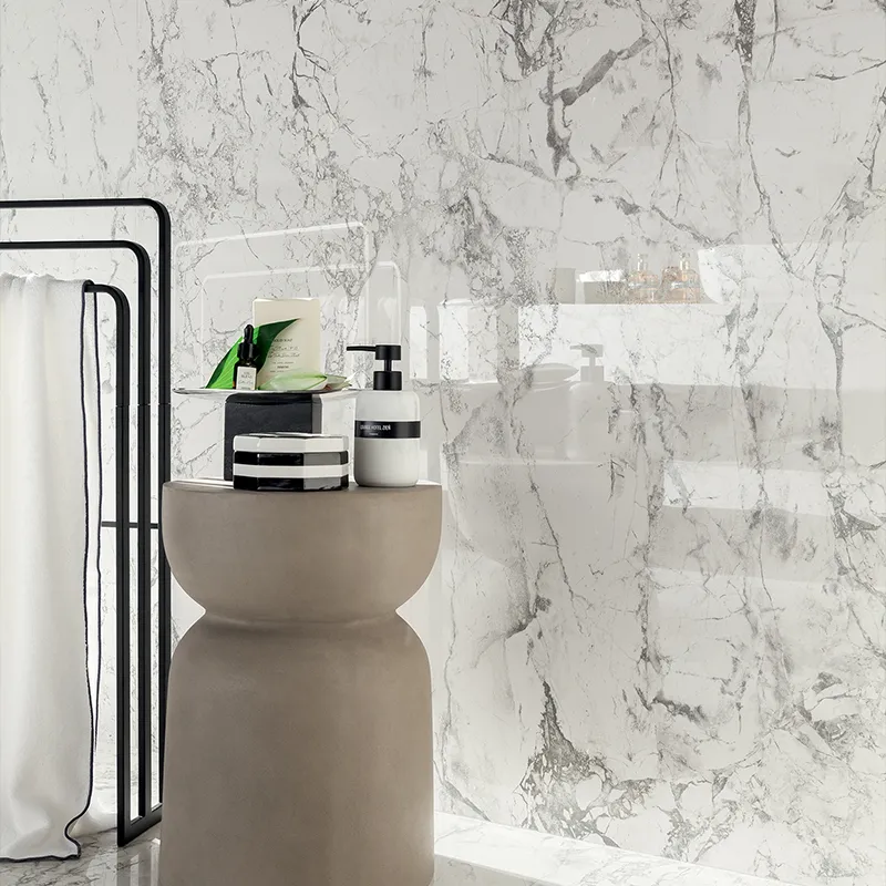 Lounge Stone White STR Polished Porcelain Tile Lifestyle 1 Lounge Stone White STR Polished Porcelain Tile Lifestyle 1