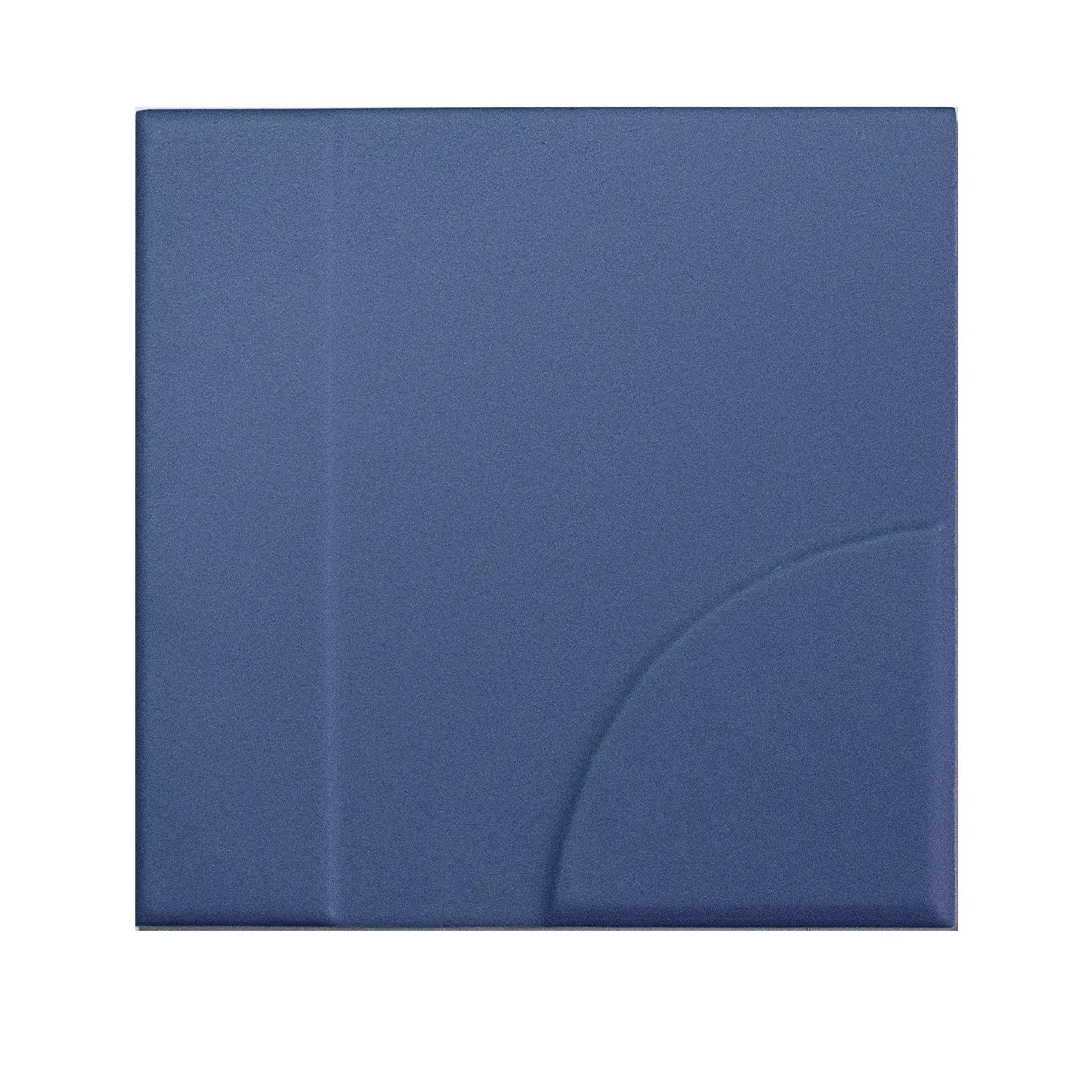 Casbah Indigo Decor Mix Ceramic Tile With White Surround - 2
