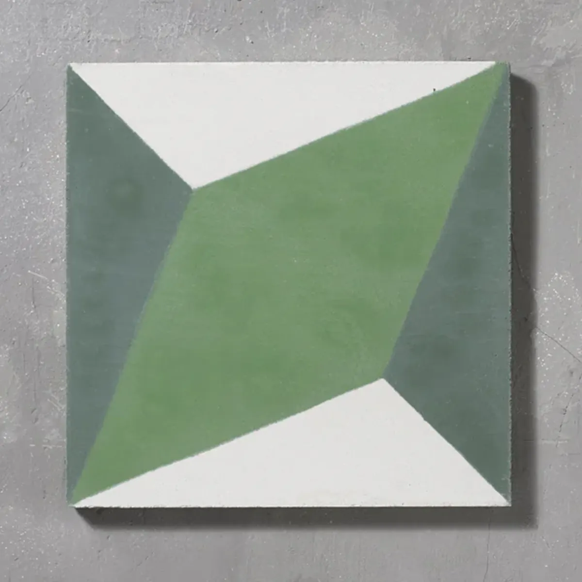 Otura Green Cement Tile Hero Shot With Surround