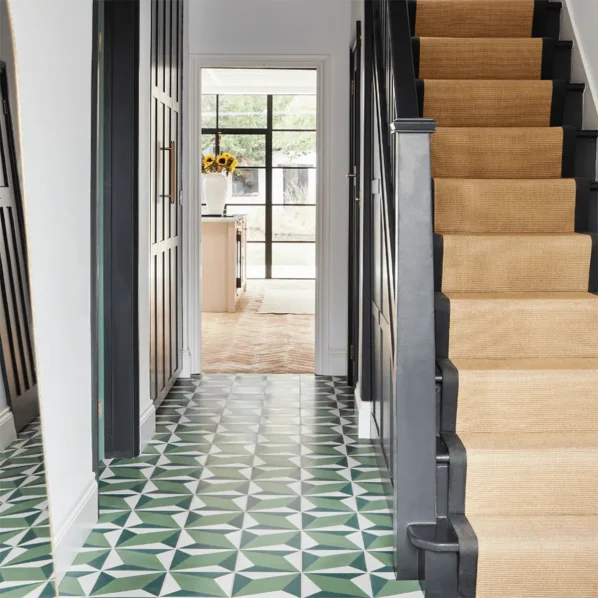 Otura Green Cement Tile Lifestyle Shot 2