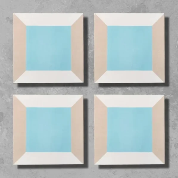 Sanabria Jade Cement Tile Multiple Shot With Surround