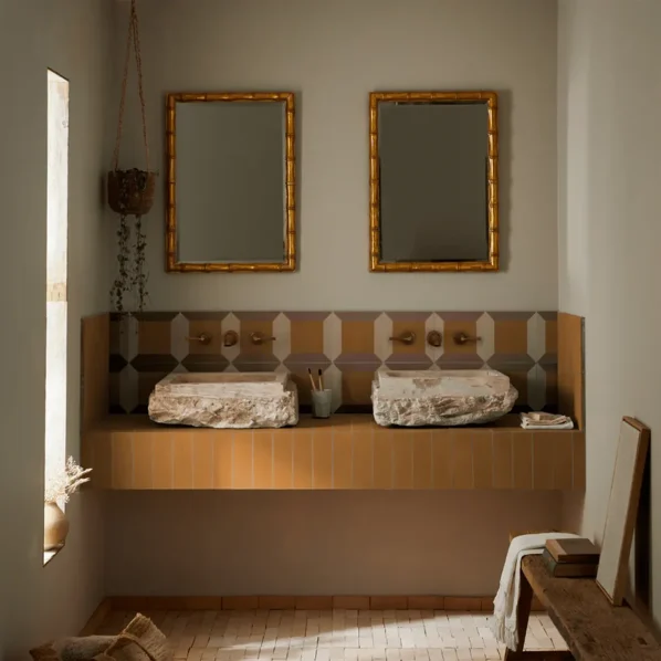 Sanabria Marigold Cement Tile Lifestyle Shot 2