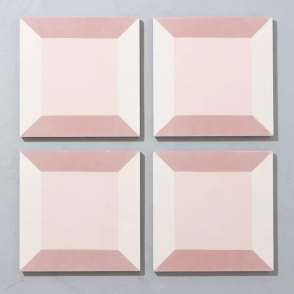 Sanabria Plaster Cement Tile Multiple Shot With Surround