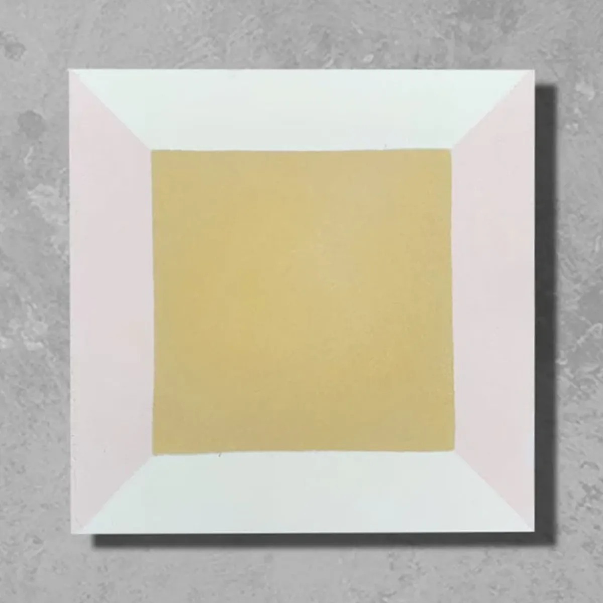 Sanabria Sweet Yellow Cement Tile Hero Shot With Surround