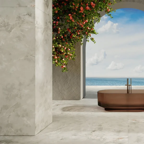 Aqua Grey Matt Porcelain Tile