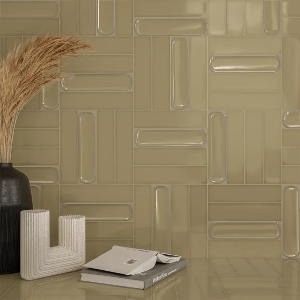 Aquarelle Olive Rectangular Lifestyle Shot