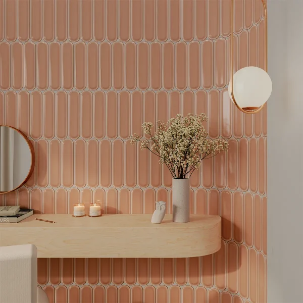 Aquarelle Oval Toffee Tile