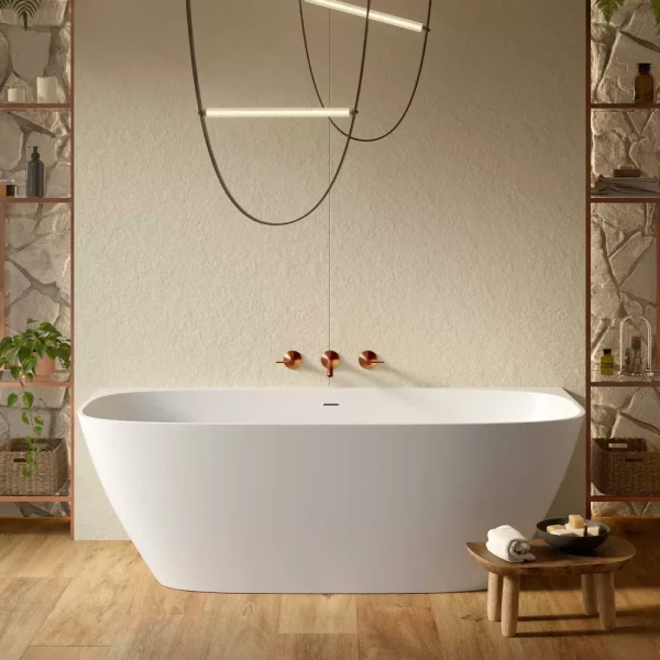 Acquabella Volda Freestanding Bath 180x80cm