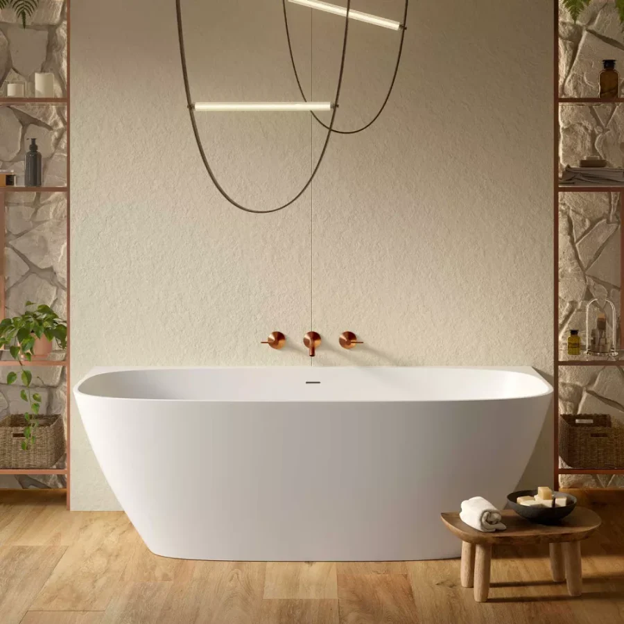 Acquabella Volda Freestanding Bath 180x80cm