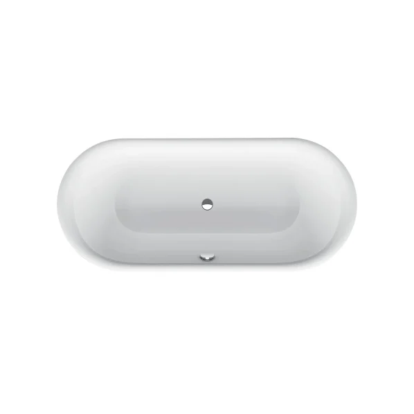 BetteLux Oval Steel Inset Bath Heroshot