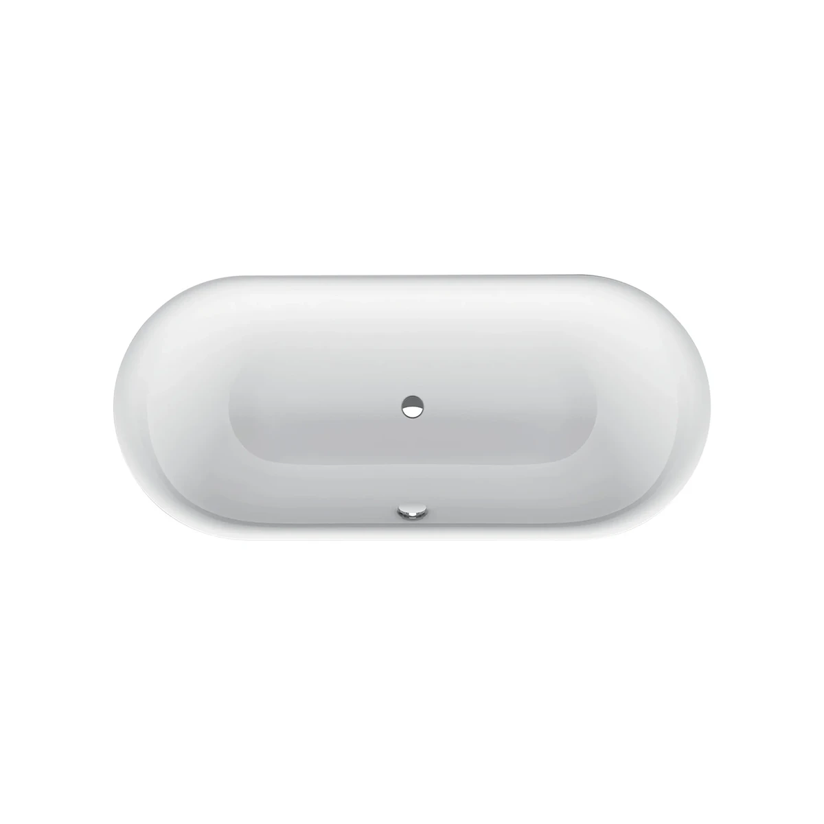 BetteLux Oval Steel Inset Bath Heroshot