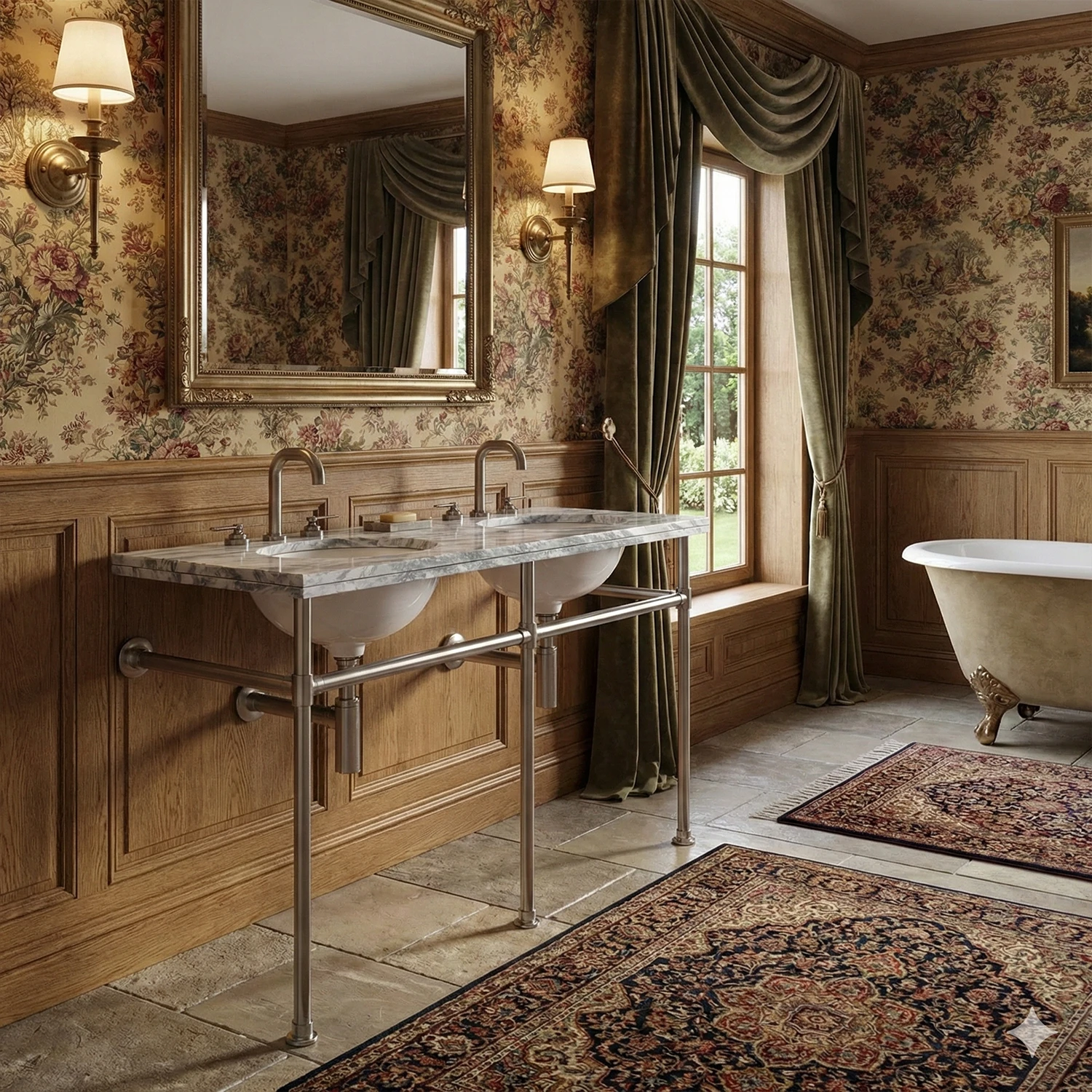 Sterlingham Farringdon Washstand Lifestyle