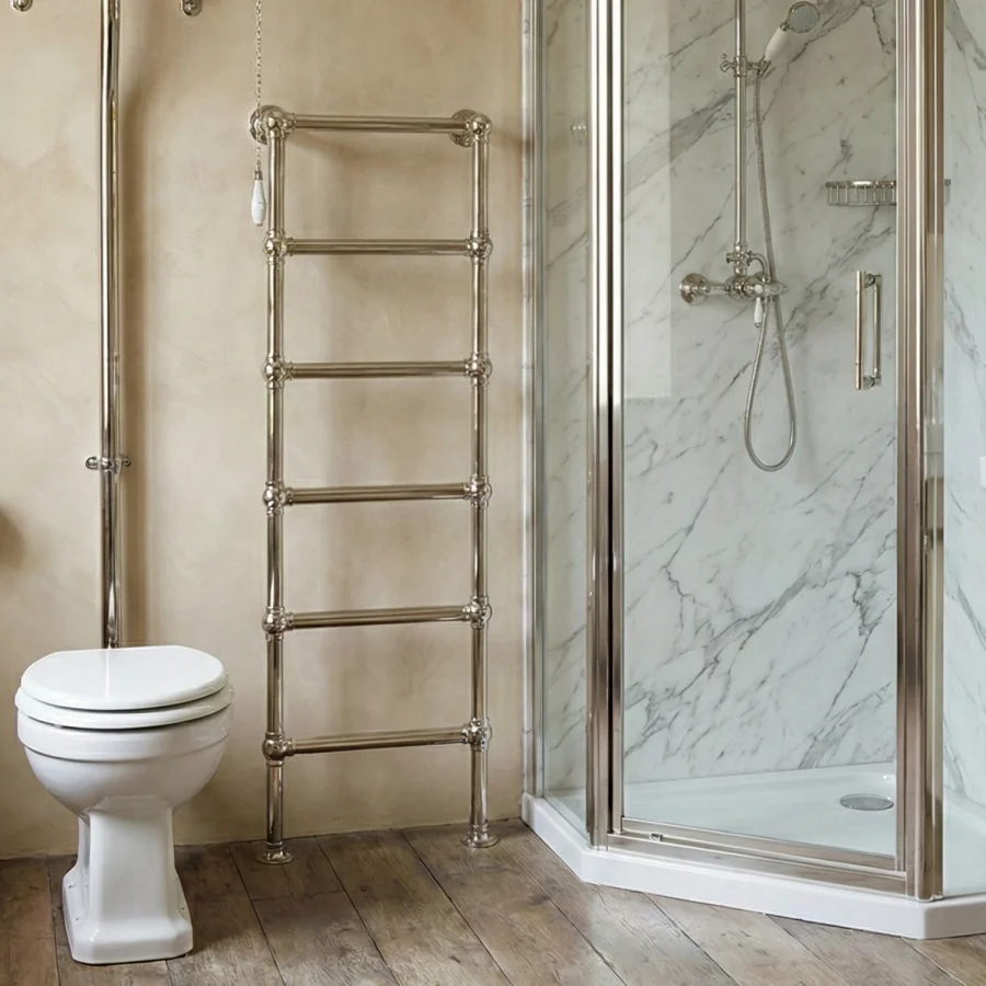 Sterlingham Footman Heated Towel Rail
